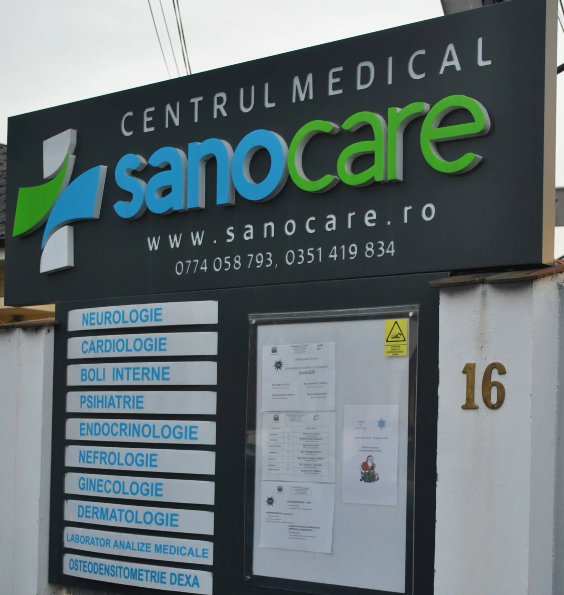 Centrul Medical Sanocare — sediul Piața Centrală, Craiova